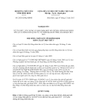 Nghị quyết số 29/2012/NQ-HĐND 