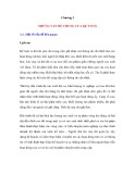 Chương I - NHỮNG VẤN ĐỀ CHUNG VỀ KẾ TOÁN