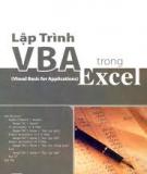 Sách Lập trình Excel bằng VBA