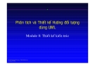 Bài giảng Phân tích và thiết kế hệ thống hướng đối tượng dùng UML -  Module 8: Thiết kế kiến trúc - Dương Anh Đức