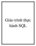 Giáo trình về thực hành SQL