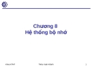 Kiến trúc máy tính - Chương 8