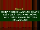 SỰ RA ĐỜI CỦA ĐẢNG CỘNG SẢN VIỆT NAM & CƯƠNG LĨNH CHÍNH TRỊ ĐẦU TIÊN CỦA ĐẢNG