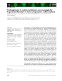 Báo cáo khoa học: Proteoglycans in health and disease: new concepts for heparanase function in tumor progression and metastasis