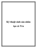 Kỹ thuật sinh sản nhân tạo cá Tra