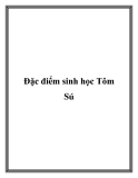 Đặc điểm sinh học Tôm Sú