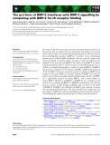 Báo cáo khoa học: The pro-form of BMP-2 interferes with BMP-2 signalling by competing with BMP-2 for IA receptor binding