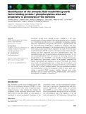 Báo cáo khoa học: Identiﬁcation of the amniotic ﬂuid insulin-like growth factor binding protein-1 phosphorylation sites and propensity to proteolysis of the isoforms