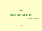 Bài giảng về Phân tích tài chính - Nguyễn Thị Kim Thanh