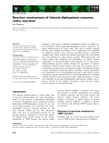 Báo cáo khoa học: Reaction mechanisms of thiamin diphosphate enzymes: redox reactions