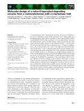 Báo cáo khoa học: Molecular design of a nylon-6 byproduct-degrading enzyme from a carboxylesterase with a b-lactamase fold