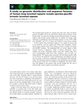 Báo cáo khoa học: A study on genomic distribution and sequence features of human long inverted repeats reveals species-speciﬁc intronic inverted repeats