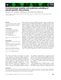 Báo cáo khoa học: Conformational stability and multistate unfolding of poly(A)-speciﬁc ribonuclease