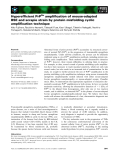 Báo cáo khoa học: Hyperefﬁcient PrPSc ampliﬁcation of mouse-adapted BSE and scrapie strain by protein misfolding cyclic ampliﬁcation technique