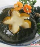 Bí đỏ hấp trứng