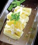Khoai mì hấp mỡ hành