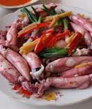 Mực hấp tỏi