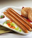 Lạm dụng chất phụ gia trong xúc xích có thể gây ung thư