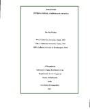 Research " ESSAYS ON INTERNATIONAL CORPORATE FINANCE "