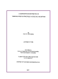 Research " A COMPARATIVE INVESTIGATION OF TRANSFER PRICING PRACTICES IN SELECTED INDUSTRIES "