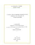 Research " A DISSERTATION SUBMITTED TO THE GRADUATE FACULTY in partial fulfillment of the requiriments for the degree of DOCTOR OF PHILOSOPHY "