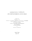 Research " MANAGING SUPPLY CONTRACTS AND INVENTORY RISKS IN A SUPPLY CHAIN  "