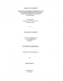 Research " Migration and Economic Development: The Case of the Mouride Brotherhood From Senegal to the Washington D.C. Metropolitan Area, 1990-2000  "