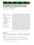 Báo cáo khoa học: The changing patterns of covalent active site occupancy during catalysis on a modular polyketide synthase multienzyme revealed by ion-trap mass spectrometry