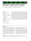 Báo cáo khoa học: Optimization of D-amino acid oxidase for low substrate concentrations – towards a cancer enzyme therapy