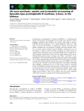 Báo cáo khoa học: De novo synthesis, uptake and proteolytic processing of lipocalin-type prostaglandin D synthase, b-trace, in the kidneys