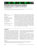 Báo cáo khoa học: Mechanisms and kinetics of human arylamine N-acetyltransferase 1 inhibition by disulﬁram