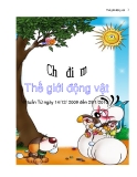 Chủ điểm Thế giới động vật