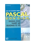 Chương trình Pascal dùng cho thiết kế đường ô tô