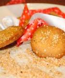 Làm bánh quy vừng giòn rụm, thơm phức
