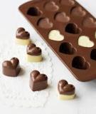 Hướng dẫn cách làm Chocolate trái tim và cách tạo ra những thỏi Sô Cô La đáng yêu