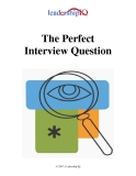 The Perfect Interview Question