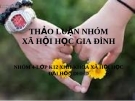 Đề tài: Vị trí của phụ nữ trong gia đình và xã hội