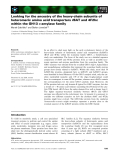 Báo cáo khoa học: Looking for the ancestry of the heavy-chain subunits of heteromeric amino acid transporters rBAT and 4F2hc within the GH13 a-amylase family