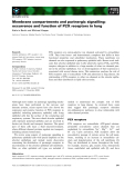 Báo cáo khoa học: Membrane compartments and purinergic signalling: occurrence and function of P2X receptors in lung Kathrin Barth and Michael Kasper