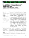 Báo cáo khoa học: Mitogen-activated protein kinase phosphatase-1 modulated JNK activation is critical for apoptosis induced by inhibitor of epidermal growth factor receptor-tyrosine kinase