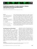 Báo cáo khoa học: Catalyzing separation of carbon dioxide in thiamin diphosphate-promoted decarboxylation