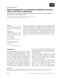 Báo cáo khoa học: Natural polyphenols as proteasome modulators and their role as anti-cancer compounds