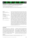 Báo cáo khoa học: Activation of cathepsin D by glycosaminoglycans