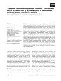 Báo cáo khoa học: C-terminal truncated cannabinoid receptor 1 coexpressed with G protein trimer in Sf9 cells exists in a precoupled state and shows constitutive activity