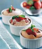 Bánh Soufflé dâu tây thơm lừng hấp dẫn