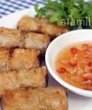 Mách bạn cách làm nem rán kiểu Bắc cực chuẩn