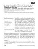 Báo cáo khoa học: A comparative analysis of the transcriptome and signal pathways in hepatic differentiation of human adipose mesenchymal stem cells