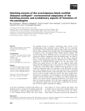 Báo cáo khoa học: Hatching enzyme of the ovoviviparous black rockﬁsh Sebastes schlegelii – environmental adaptation of the hatching enzyme and evolutionary aspects of formation of the pseudogene