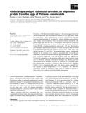 Báo cáo khoa học: Global shape and pH stability of ovorubin, an oligomeric protein from the eggs of Pomacea canaliculata