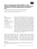 Báo cáo khoa học: Effect of 5-lipoxygenase inhibitor MK591 on early molecular and signaling events induced by staphylococcal enterotoxin B in human peripheral blood mononuclear cells